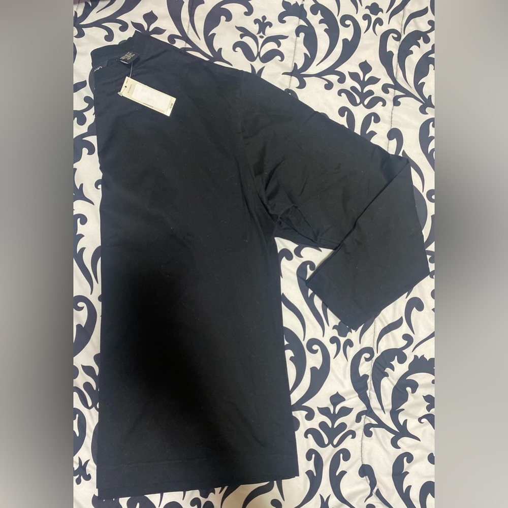🔥NWT Mens Murano Black Long Sleeve Cotton T- Shirt - size Xl